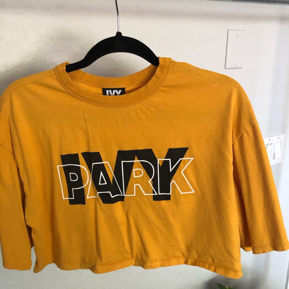 Yellow Crop Top